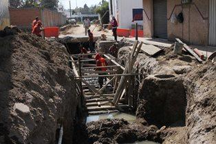 Avanzan obras para evitar inundaciones en la capital