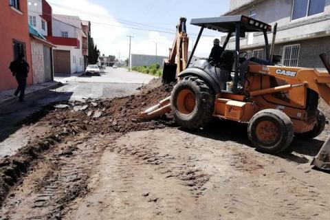 Pavimenta gobierno del estado calles en la ciudad de Apizaco imagen 1