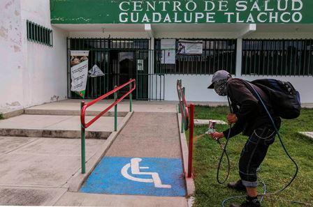 Secoduvi rehabilita centro de salud de Santa Cruz Tlaxcala imagen 1