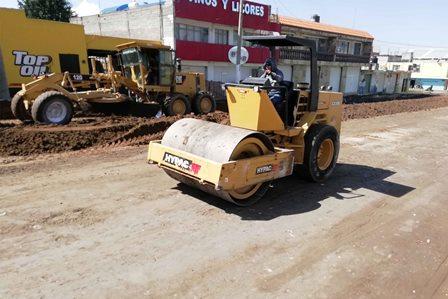 Pavimenta gobierno del estado calles en la ciudad de Apizaco imagen 2