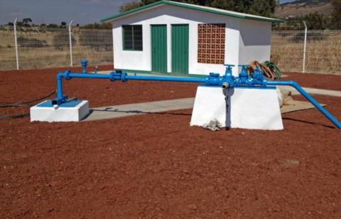 Culmina Secoduvi obras de agua potable en Terrante y Tlaxcala