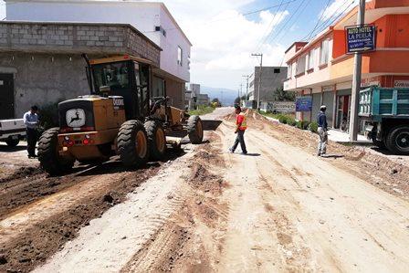 Pavimenta gobierno del estado calles en la ciudad de Apizaco imagen 3