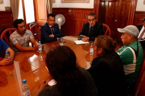 Ratifica SEGOB apoyo a familiares de jóvenes desaparecidos en Oaxaca