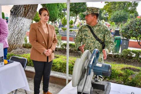 Se fortalece en Huamantla la cultura de la paz con campaña de canje de @rmas de fu3go 2024 imagen 1