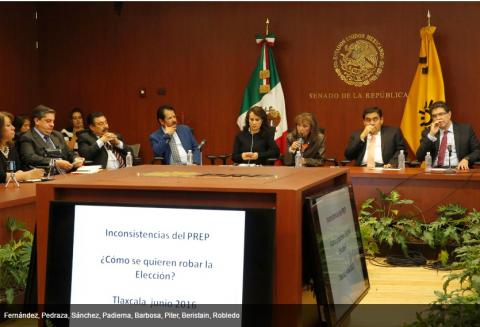 Fraude en Tlaxcala denuncia Miguel Barbosa desde el Senado imagen 5
