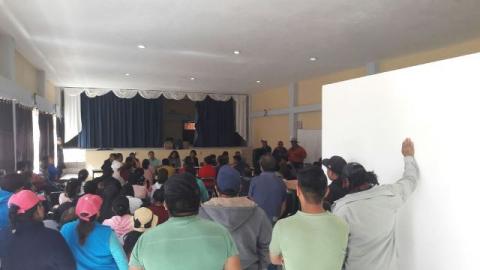 Logran padres de familia auditoría en escuela de Acuamanala