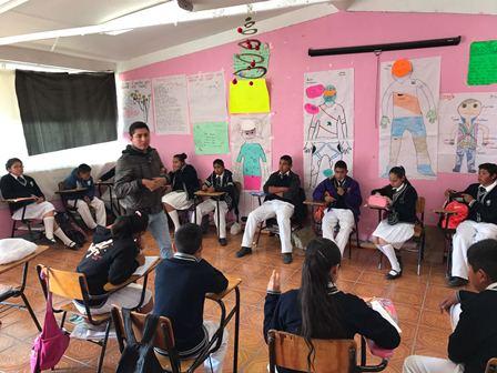 Promueven entre jóvenes estudiantes acciones saludables