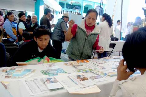 Sesa al pendiente de la salud de la población tlaxcalteca
