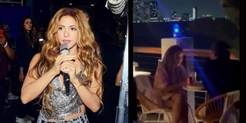 Fotografían a Shakira en cita romantica con hombre misterioso