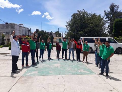Participa Tlaxco en Mega Simulacro Nacional por el #19s imagen 6