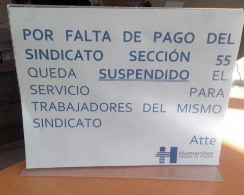 En indefensión deja sección 55 del SNTE a sus agremiados
