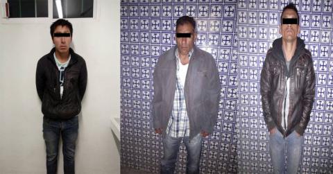 Policías de Tetla de la Solidaridad detienen presunta banda de roba autos