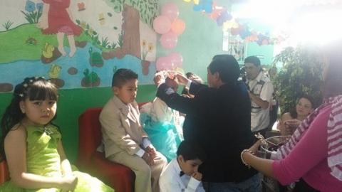 Reciben con bailables el inicio de la Primavera en escuela de Acxotla imagen 1