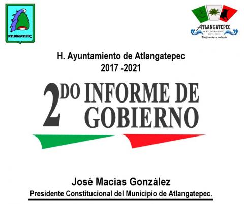 2do informe de gobierno Atlangatepec C. José Macias González