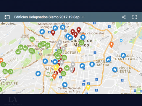 Sociedad y gobierno usan tecnología para colaborar durante emergencia del sismo