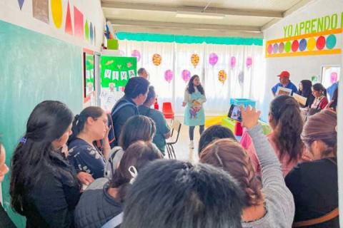 Se reúne DIF Huamantla con autoridades de comunidad para optimizar servicios a la población imagen 2
