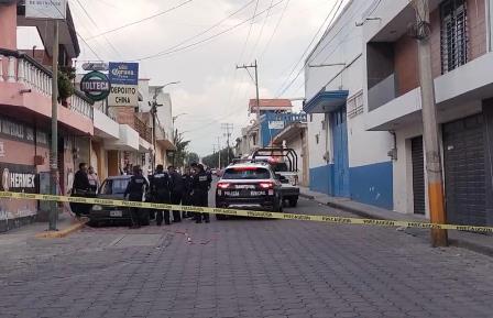 Se burlan de policía municipal de SPM; les dejan dos baleados en zona céntrica
