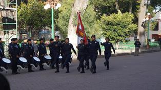 Rinde ayuntamiento de San Pablo del Monte honores a la Bandera imagen 4