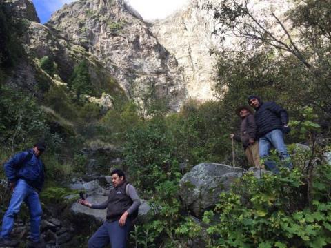 Supervisa Alcalde de Ixtenco nacimientos de agua en la Malinche imagen 2