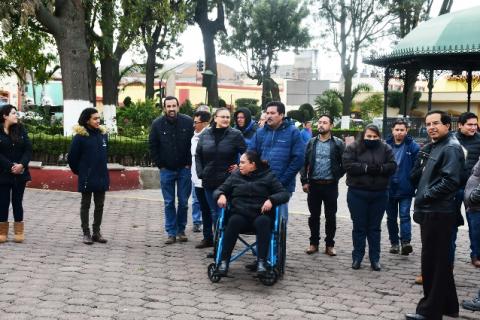 Participan en Tlaxco funcionarios y ciudadanos en macrosimulacro imagen 1