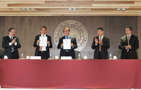 Firman convenio TSJ con el ITA para eficientar servicios imagen 1
