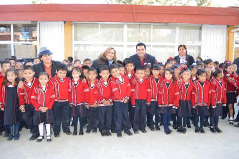 Alcalde mejora infraestructura educativa de la Melchor Ocampo imagen 1