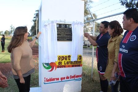 Inaugura alcalde en San Mateo Ayecac unidad deportiva imagen 1