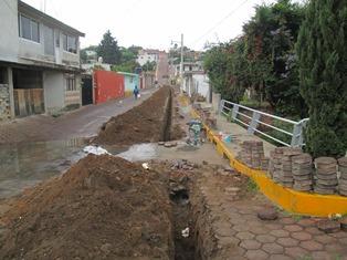 Avanza cambio de la red de agua potable en Tepeyanco imagen 1
