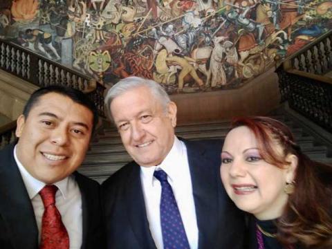 Se reúne Rubén Terán con el Presidente de México en Palacio Nacional imagen 1