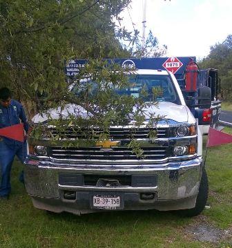 Recupera Policía de Tetla unidad de gas robada en Apizaco