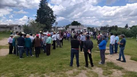 Ejidatarios de Tlaltelulco se quieren agandallar campo deportivo de Tetela