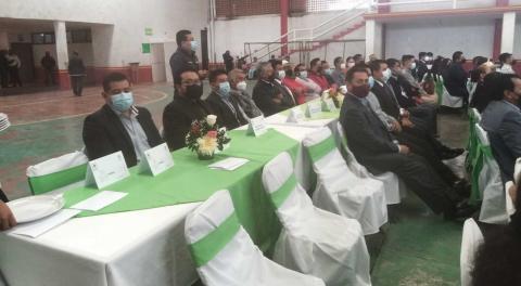 Presentan equipo de trabajo de alcalde de Tlaltelulco, Marco Antonio Pluma Meléndez