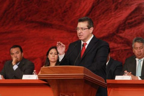 Marco Mena presenta Plan Estatal de Desarrollo imagen 1