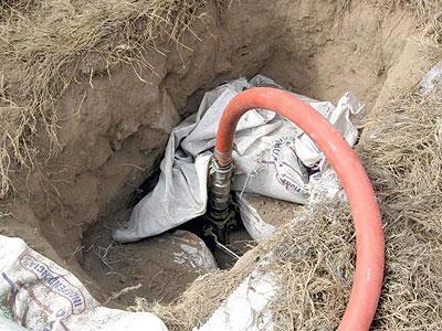 Encuentran otra toma clandestina en Calpulalpan