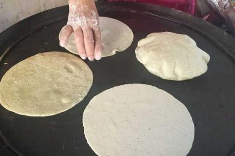 En Teolocholco la tortilla mantiene su precio comercial