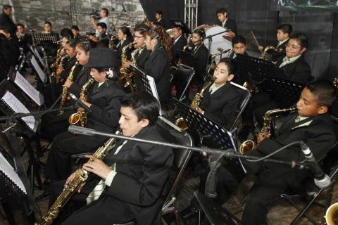 Todo un éxito el debut de la Banda Musical Infantil de Totolac imagen 5