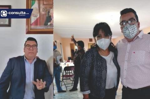 Erick Alejandro hipócrita y traidor, ahora presume los cuatros dedos de la falsedad