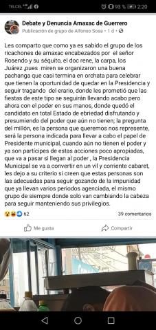 Candidato transexual organiza bacanal en Amaxac imagen 1