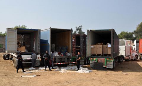 Lideran Puebla y Tlaxcala los robos de carga en carreteras