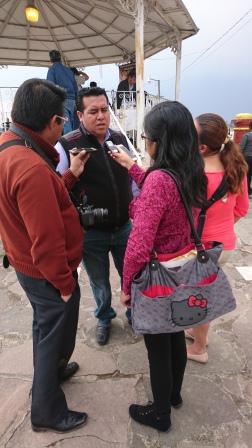 Despiden a funcionario que habría amenazado a reportero