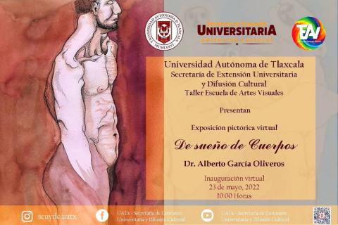 Presentará UATx muestra pictórica ¨De sueño de cuerpos¨