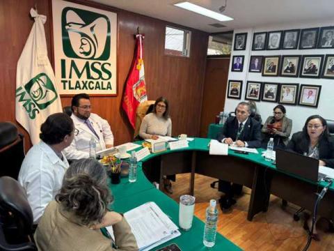 Busca IMSS Tlaxcala fortalecer sus áreas