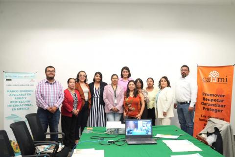 Inicia Diana Torrejón curso sobre marco jurídico aplicable en asilo en México imagen 1