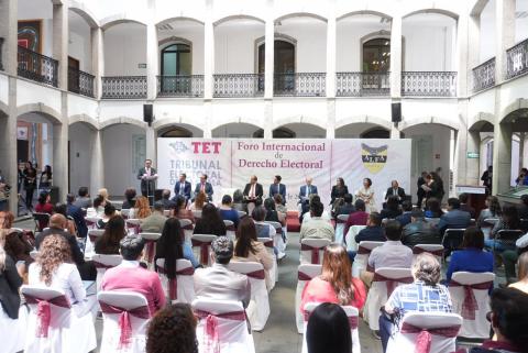 Se lleva a cabo Foro Internacional de Derecho Electoral en el Congreso del Estado imagen 2