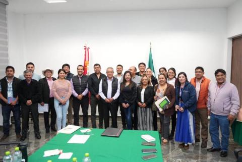 Encabeza Jaciel González mesa de trabajo sobre la 1ra Feria Regional de la Gente del Campo imagen 1