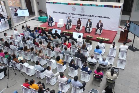 Se desarrolla en el Congreso reunión de trabajo para la implementación del Código de Procedimientos Civiles y Familiares imagen 1