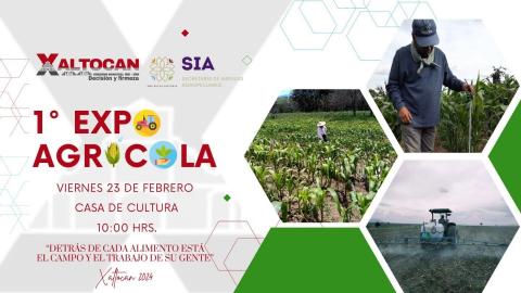 Ayuntamiento de Xaltocan invita a participar en la Primer Expo Agrícola