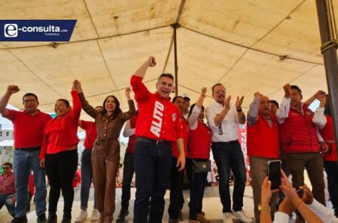 Al PRI no lo asustan ni lo doblan, advierte Alito a los Morenistas de Tlaxcala