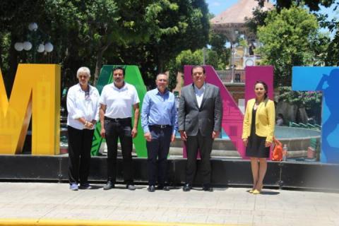 Sánchez Jasso recibió a sus homólogos de Zacatlán y Chignahuapan imagen 1