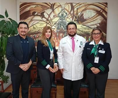 Visitó Tlaxcala, titular de la Unidad de Atención a la Derechohabiencia del IMSS